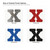 Lower Case X Steel Cutout Shape, Raw Metal Wall Art and Craft Supply