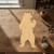 Bear 2 Wood Cutout for Crafts, Unfinished Baltic Birch Craft Shape