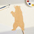 Bear 3 Wood Cutout for Crafts, Unfinished Baltic Birch Craft Shape