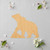 Bear 4 Wood Cutout for Crafts, Unfinished Baltic Birch Craft Shape