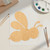 Bee 4 Wood Cutout for Crafts, Unfinished Baltic Birch Craft Shape