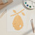 Beehive 2 Wood Cutout for Crafts, Unfinished Baltic Birch Craft Shape