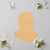 Beethoven Wood Cutout for Crafts, Unfinished Baltic Birch Craft Shape