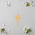 Bethlehem Star Wood Cutout for Crafts, Unfinished Baltic Birch Craft Shape