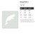 Beluga Whale 2 Reusable Mylar Stencil, 10 mil Plastic Paint Stencil for Crafts and Decor