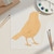 Blackbird Wood Cutout for Crafts, Unfinished Baltic Birch Craft Shape