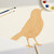 Blackbird Wood Cutout for Crafts, Unfinished Baltic Birch Craft Shape
