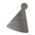 Birthday Hat Steel Cutout Shape, Raw Metal Wall Art and Craft Supply