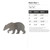 Black Bear 1 Steel Cutout Shape, Raw Metal Wall Art and Craft Supply