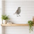 Blackbird Steel Cutout Shape, Raw Metal Wall Art and Craft Supply