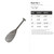 Boat Oar 1 Steel Cutout Shape, Raw Metal Wall Art and Craft Supply