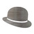 Bowler Hat Steel Cutout Shape, Raw Metal Wall Art and Craft Supply