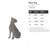 Boxer Dog Steel Cutout Shape, Raw Metal Wall Art and Craft Supply