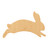 Bunny 4 Wood Cutout for Crafts, Unfinished Baltic Birch Craft Shape