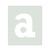 Lowercase Letter A Reusable Mylar Stencil, 10 mil Plastic Paint Stencil for Crafts and Decor