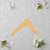 Boomerang Wood Cutout for Crafts, Unfinished Baltic Birch Craft Shape