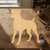 Boxer 2 Wood Cutout for Crafts, Unfinished Baltic Birch Craft Shape