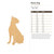 Boxer Dog Wood Cutout for Crafts, Unfinished Baltic Birch Craft Shape