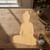 Buddha Wood Cutout for Crafts, Unfinished Baltic Birch Craft Shape