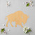 Buffalo 2 Wood Cutout for Crafts, Unfinished Baltic Birch Craft Shape