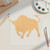 Bull 6 Wood Cutout for Crafts, Unfinished Baltic Birch Craft Shape
