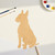 Bull Terrier 1 Wood Cutout for Crafts, Unfinished Baltic Birch Craft Shape