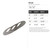 Bread Steel Cutout Shape, Raw Metal Wall Art and Craft Supply