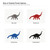 Brontosaurus Steel Cutout Shape, Raw Metal Wall Art and Craft Supply