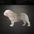 Bulldog 1 Steel Cutout Shape, Raw Metal Wall Art and Craft Supply
