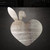 Bunny Heart Steel Cutout Shape, Raw Metal Wall Art and Craft Supply