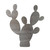 Cactus Steel Cutout Shape, Raw Metal Wall Art and Craft Supply