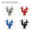 Cactus Steel Cutout Shape, Raw Metal Wall Art and Craft Supply