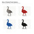 Canadian Goose Steel Cutout Shape, Raw Metal Wall Art and Craft Supply