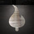 Candle Flame Steel Cutout Shape, Raw Metal Wall Art and Craft Supply