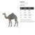 Camel 2 Steel Cutout Shape, Raw Metal Wall Art and Craft Supply