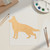 German Shepherd 2 Wood Cutout for Crafts, Unfinished Baltic Birch Craft Shape