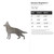 German Shepherd 2 Steel Cutout Shape, Raw Metal Wall Art and Craft Supply