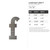 Lowercase Letter F Steel Cutout Shape, Raw Metal Wall Art and Craft Supply