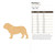 Bulldog 1 Wood Cutout for Crafts, Unfinished Baltic Birch Craft Shape