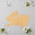 Bunny 3 Wood Cutout for Crafts, Unfinished Baltic Birch Craft Shape