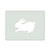Bunny 3 Reusable Mylar Stencil, 10 mil Plastic Paint Stencil for Crafts and Decor