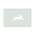 Bunny With Ears Up Reusable Mylar Stencil, 10 mil Plastic Paint Stencil for Crafts and Decor