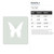 Butterfly 4 Reusable Mylar Stencil, 10 mil Plastic Paint Stencil for Crafts and Decor