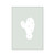Cactus Pad Reusable Mylar Stencil, 10 mil Plastic Paint Stencil for Crafts and Decor