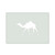 Camel 1 Reusable Mylar Stencil, 10 mil Plastic Paint Stencil for Crafts and Decor