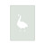Canadian Goose Reusable Mylar Stencil, 10 mil Plastic Paint Stencil for Crafts and Decor