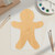 Gingerbread Man 2 Wood Cutout for Crafts, Unfinished Baltic Birch Craft Shape