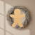 Gingerbread Man 2 Wood Cutout for Crafts, Unfinished Baltic Birch Craft Shape