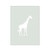 Giraffe 4 Reusable Mylar Stencil, 10 mil Plastic Paint Stencil for Crafts and Decor