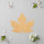 Maple Leaf 4 Wood Cutout for Crafts, Unfinished Baltic Birch Craft Shape